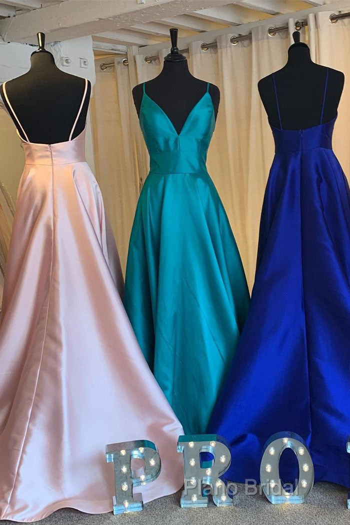 Simple Elegant Formal Prom Dresses , Formal Dresses, Dance Dresses, Graduation School Party Gown Secondary image