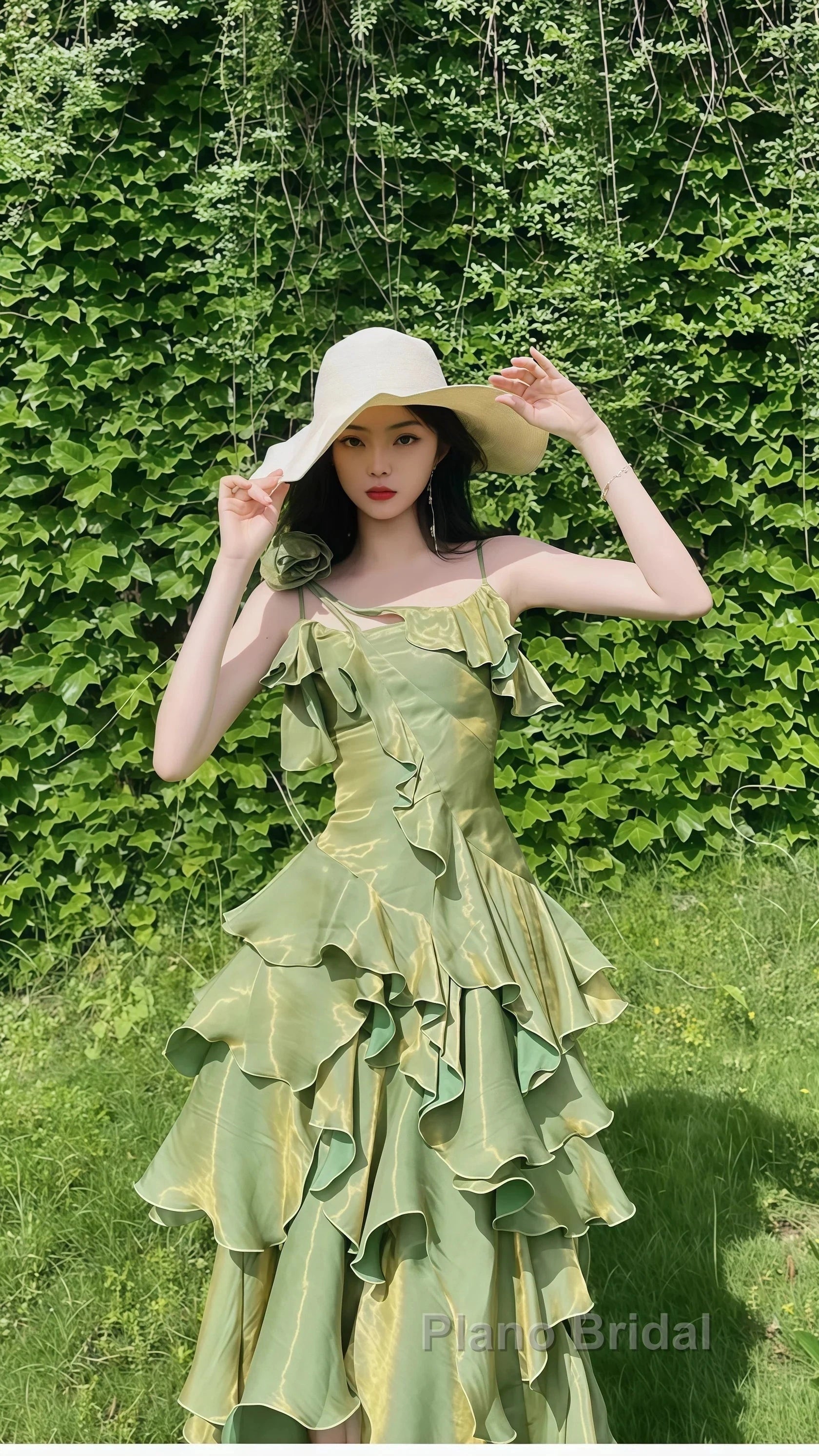 Sparkle Ruffle Formal Prom Dresses Causal Birthday Dresses Dance Party Dresses