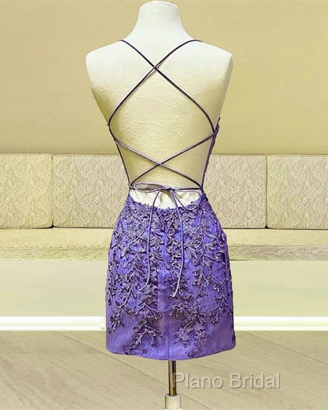 Tight Lace Corset Homecoming Dresses Spaghetti Straps