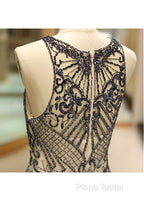 Tulle Jewel Beadings Mermaid Formal Dresses