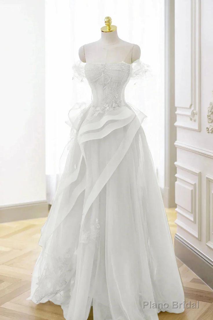 Tulle Lace Long Prom Dress Secondary image