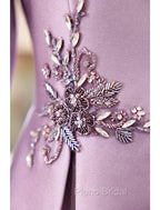 Two Piece Cocktail Dresses Elegant Dresses Wedding Party Tea Length Long Sleeve V Neck Satin Mother Of The Bride Dresses