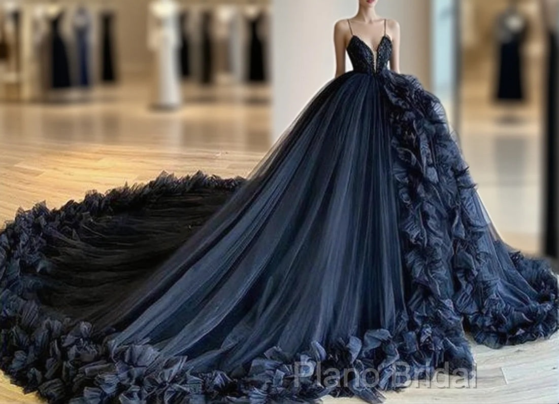 Unique Formal Prom Dresses Evenin Gowns Wedding Dresses With Train Formal Prom Dresses
