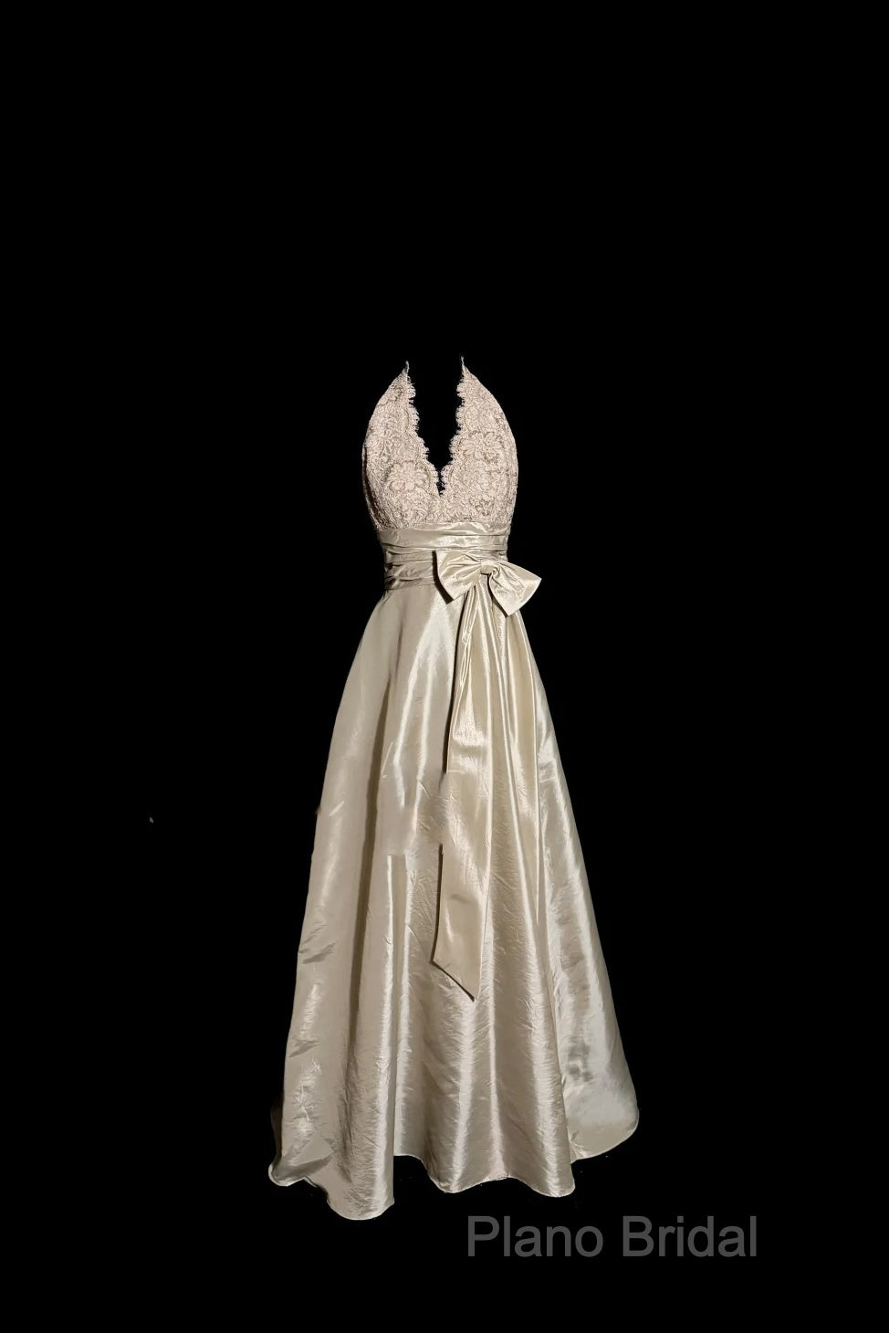 Vintage A Line V Neckline Champagne Lace Formal Prom Gown Fairy Formal Prom Dresses