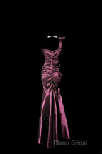 Vintage Mermaid One Shoulder Sleeveless Long Formal Prom Gown Fairy Formal Prom Dresses