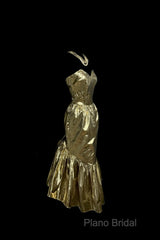 Vintage Mermaid Sweetheart Short Formal Prom Gown Fairy Formal Prom Dresses