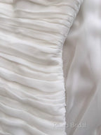 White Bodycon Dresses Strapless Chiffon Long Formal Prom Dresses Simple Formal Dresses